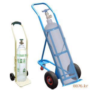 산소카 싱글 철제(Oxygen Cylinder Trolley)